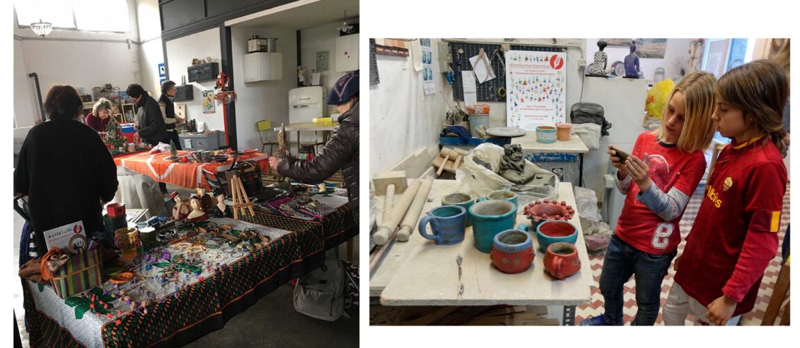 Mercatino o ceramica? Tutti e due, Preparandoci per le feste! 26 novembre e 2 dicembre